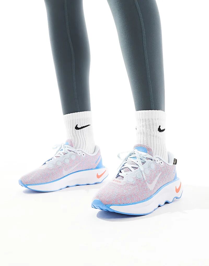 Кроссовки Motiva GORE-TEX синего и розового цвета Nike Training — фото 4