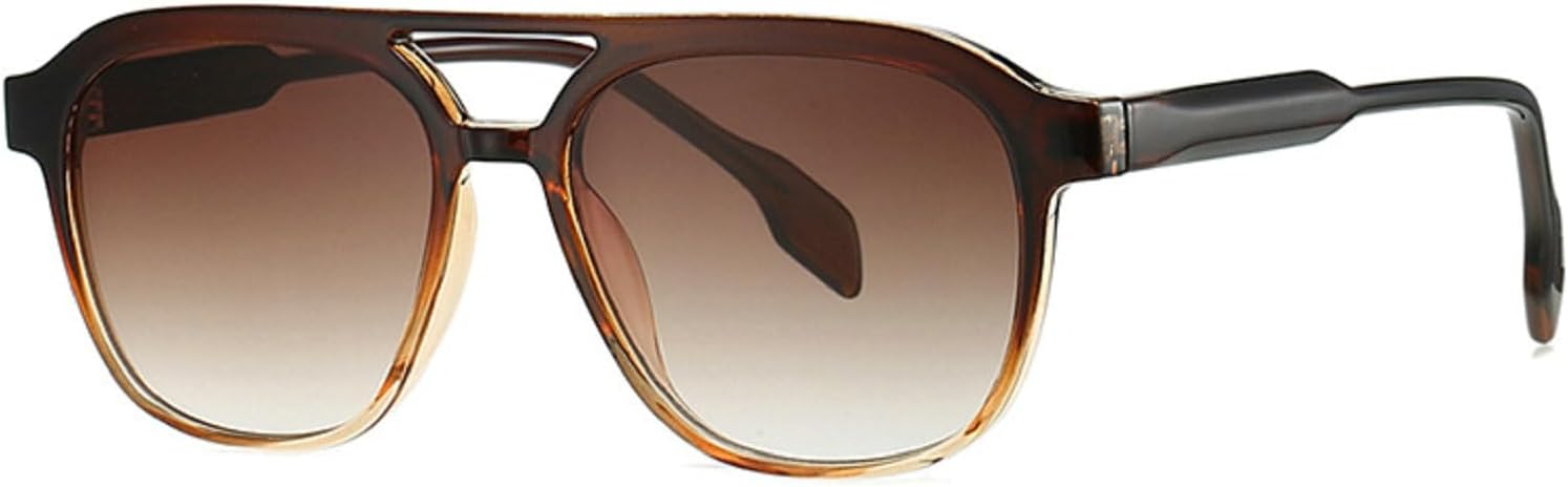 

Мужские солнцезащитные очки Melrose Retro Rivets Square, модные солнцезащитные очки с защитой от УФ-излучения UV400, женские роскошные солнцезащитные очки 28007, Brown