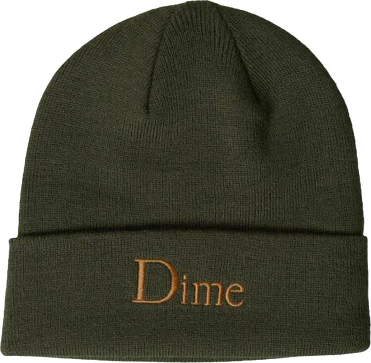 

Шапка Dime Classic Wool Fold 'Army', зеленый