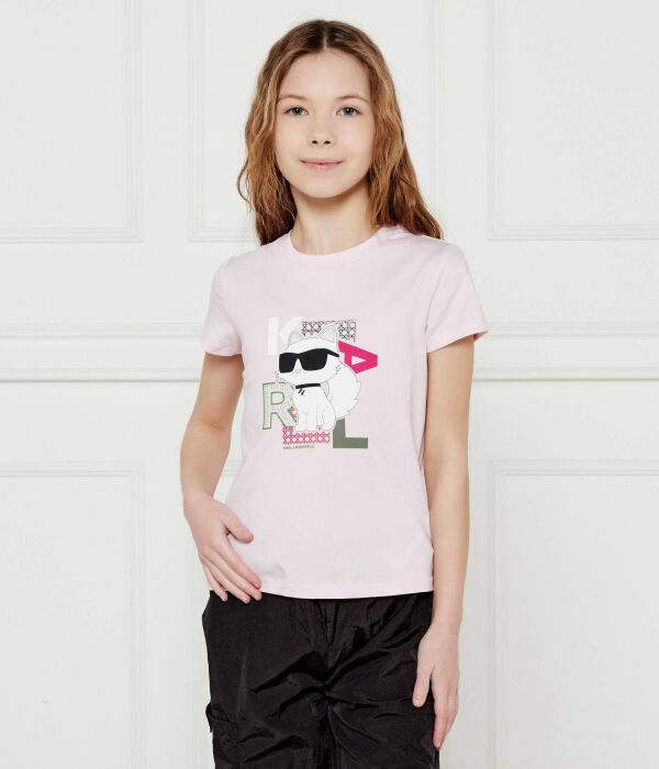 

Футболки Regular fit Karl Lagerfeld Kids, коричневый