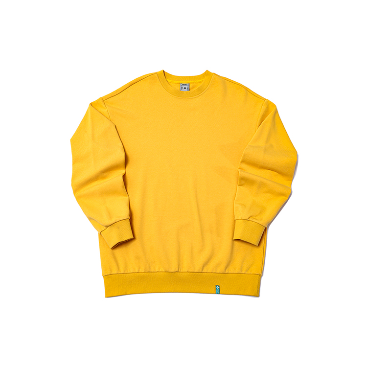 

Толстовка унисекс с круглым вырезом, средней толщины, стандартного размера Rigorer, lunar желтый