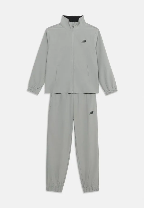 Спортивный костюм с застежкой-молнией до середины груди New Balance, Slate Grey — фото 3