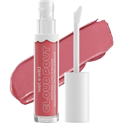 

Markwins Wet N Wild Cloud Pout Marshmallow Lip Mousse Матовая жидкая губная помада с аргановым маслом Масло авокадо и витамином Е Marshmallow Madness, Wet 'N' Wild