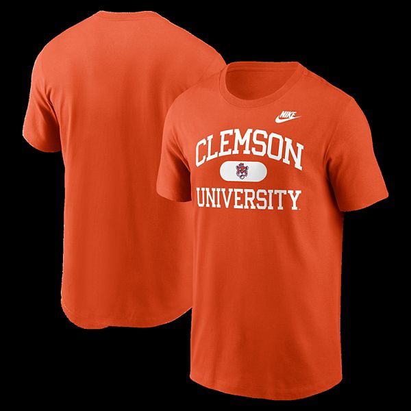

Мужская футболка Clemson Tigers Legacy Alma Mater оранжевая Nike