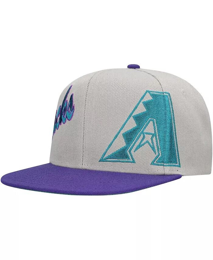 

Мужская серая бейсболка Arizona Diamondbacks Knock Out Panel Snapback Mitchell & Ness