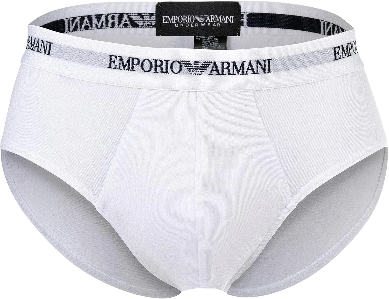 Боксеры, 3 шт, Emporio Armani, белый/синий/черный — фото 2