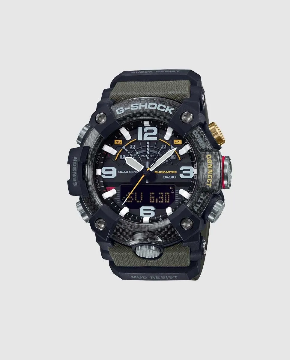

Мужские часы Casio G-Shock GG-B100-1A3ER из зеленой смолы, зеленый