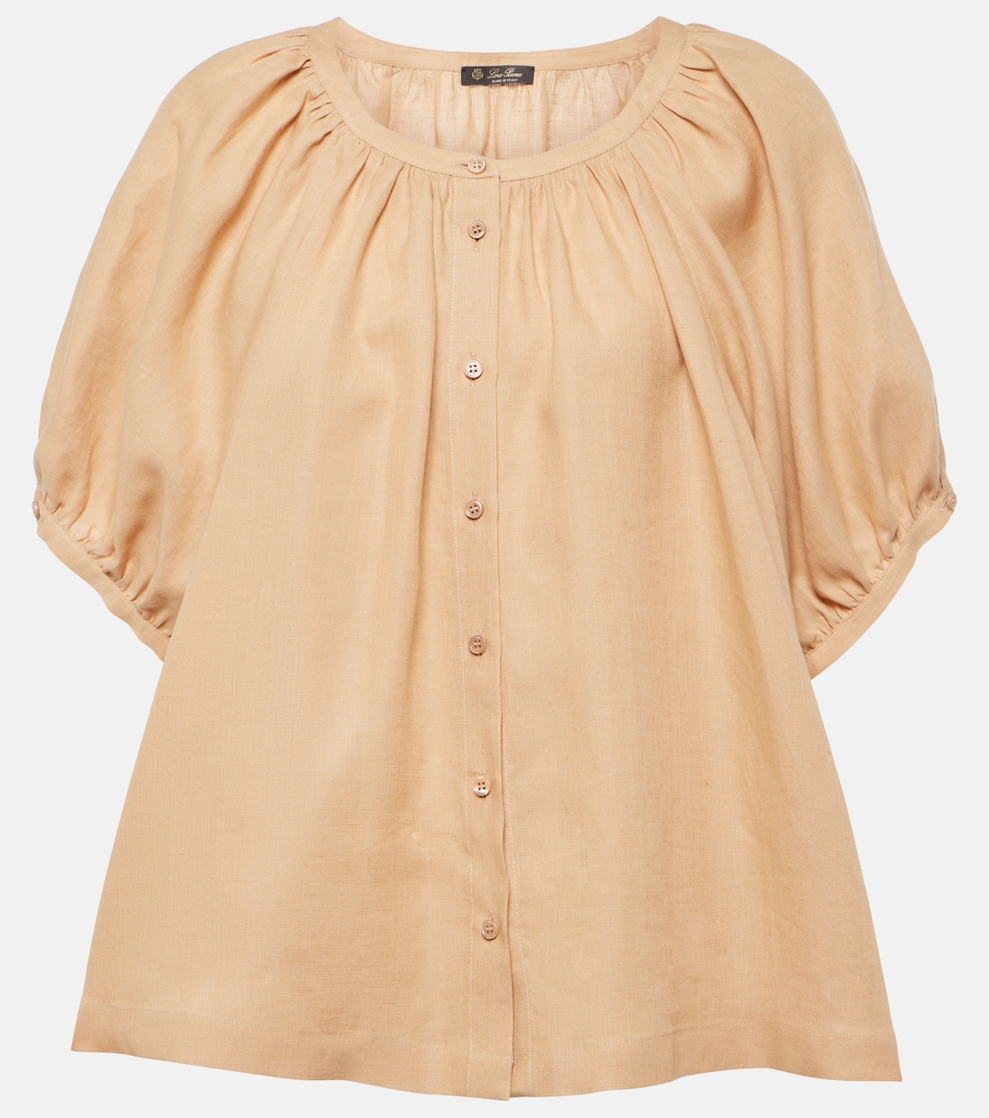 

Льняная блузка Loro Piana, Ginseng