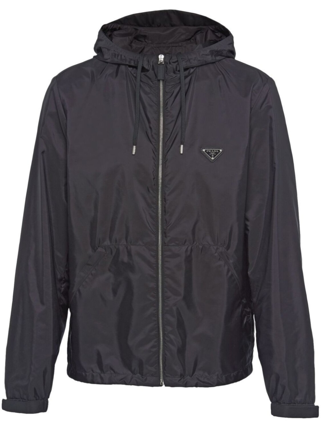 

Prada куртка Re-Nylon с капюшоном, черный