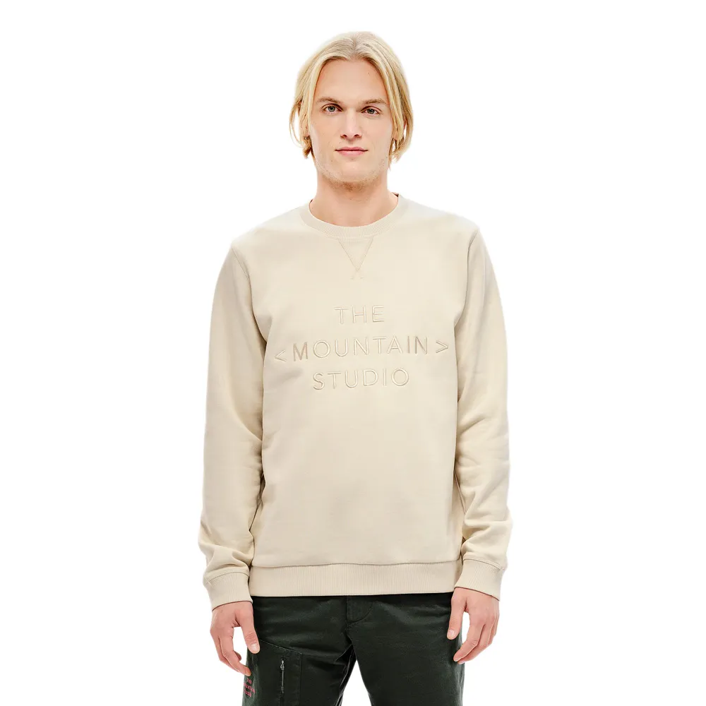 

Толстовка The Mountain Studio Organic cotton original tms crew, бежевый