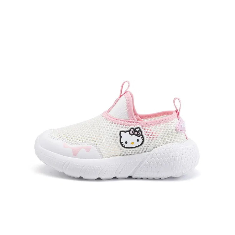 Кроссовки Hello Kitty износостойкие, с эффектом пружинистости, дышащие, легкие, амортизирующие, на платформе Sanrio, White
