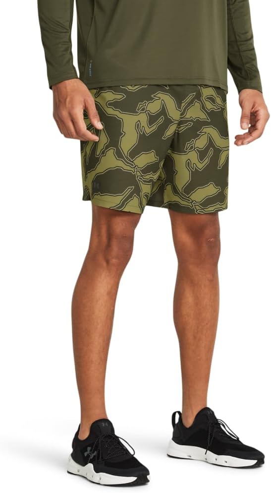 

Under Armour мужские шорты Shorebreak 2-in-1, (390) Marine Od Green/Hushed Green/Baroque Green