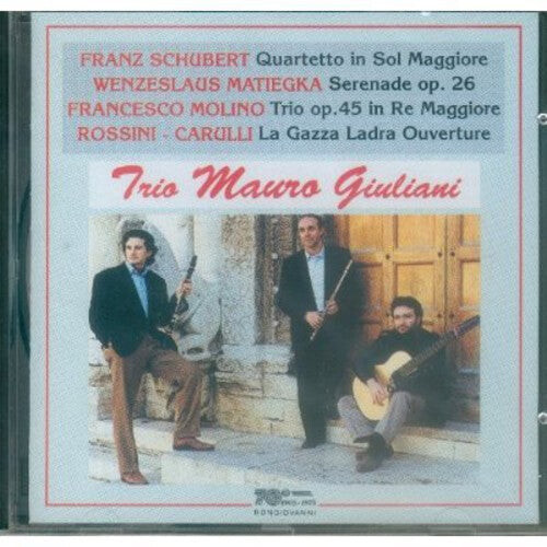 

CD диск Schubert / Matiegka / Molino / Rossini-Carulli: Quartet in G / Serenade