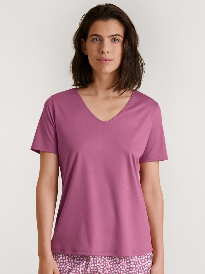 

Футболка Calida Shirt, цвет red violet