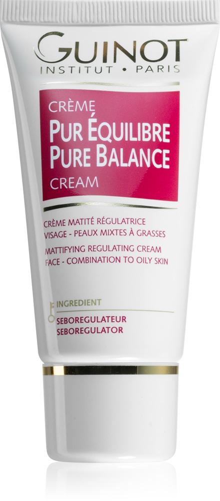 

Крем Pure Balance, нормализующий состояние жирной кожи, сужающий поры, матирующий эффект Guinot, 50 мл