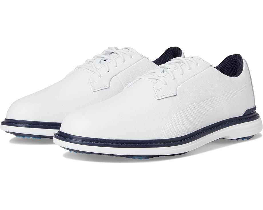 

Кроссовки PUMA Golf Royale, цвет Puma White/Deep Navy/Team Light Blue