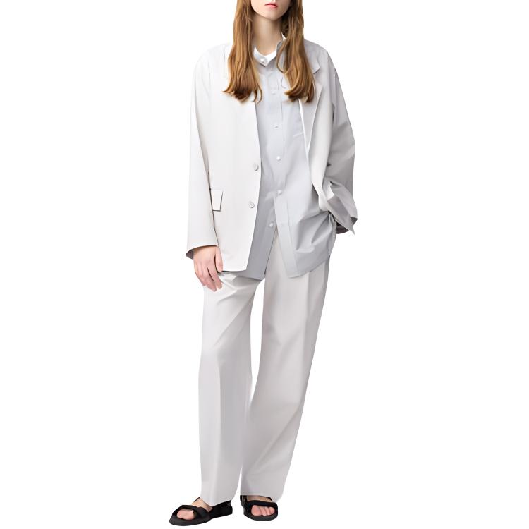 

UNIQLO U Collection повседневные брюки женские светло-серый