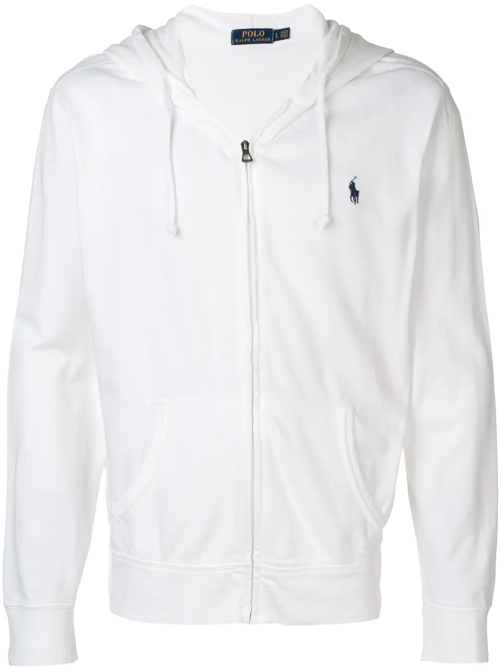 

Толстовка на молнии с капюшоном POLO RALPH LAUREN, белый