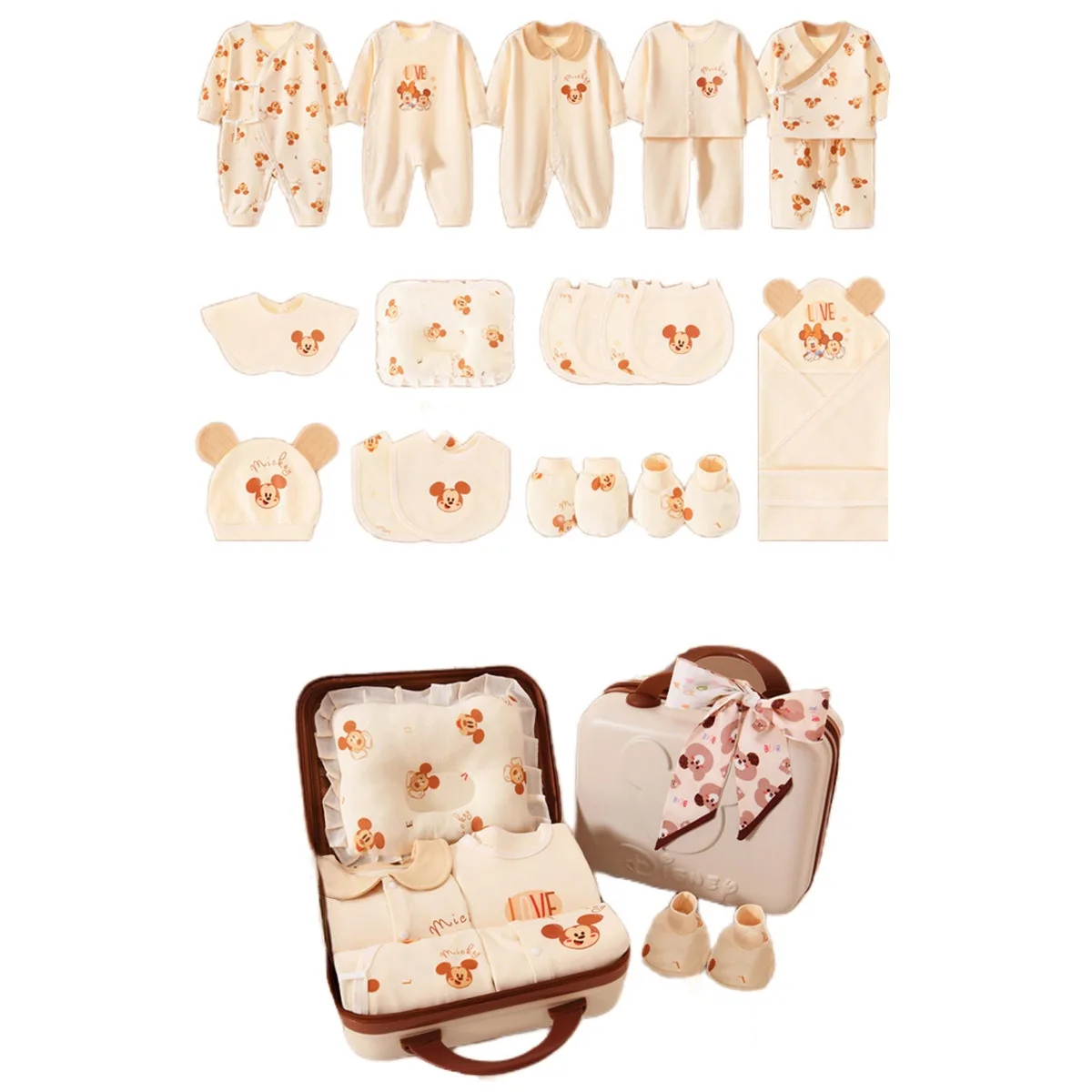 Подарочный набор для малыша Disney, Password Suitcase All-Season 2-Piece Set