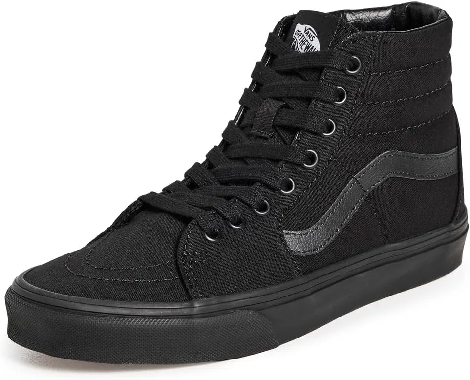 Кроссовки Vans Unisex Ua Sk8-hi High Top, Black Black Bla, 36 EU