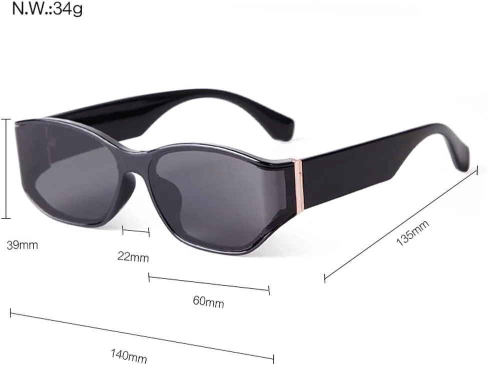 

Женские солнцезащитные очки в крупной оправе, роскошные, с изогнутыми линзами, модные, нестандартной формы, стильные, с защитой от УФ-излучения UV400 LVTFCO, C3