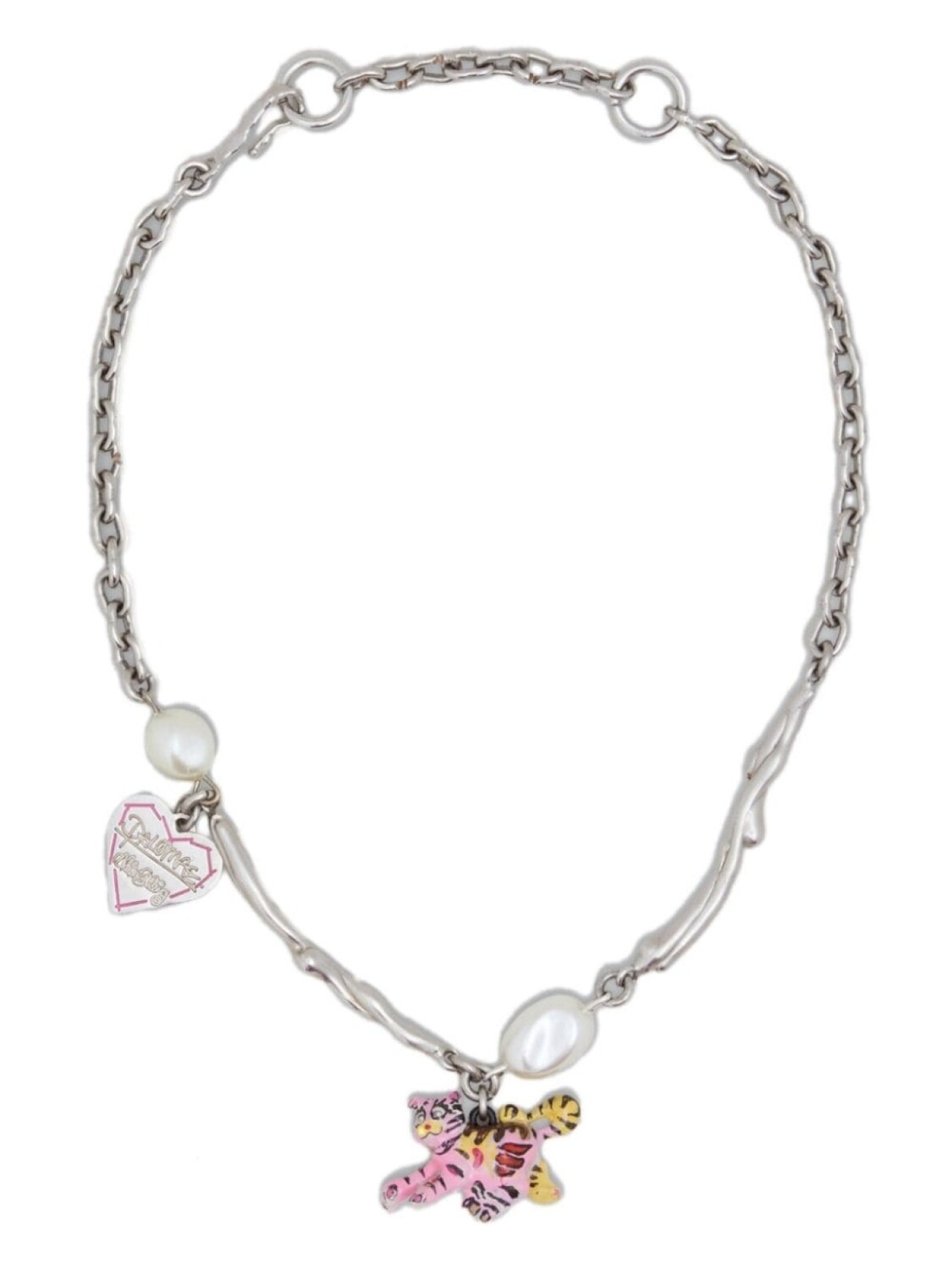 

Цепочка с тигровым амулетом Marni, розовый