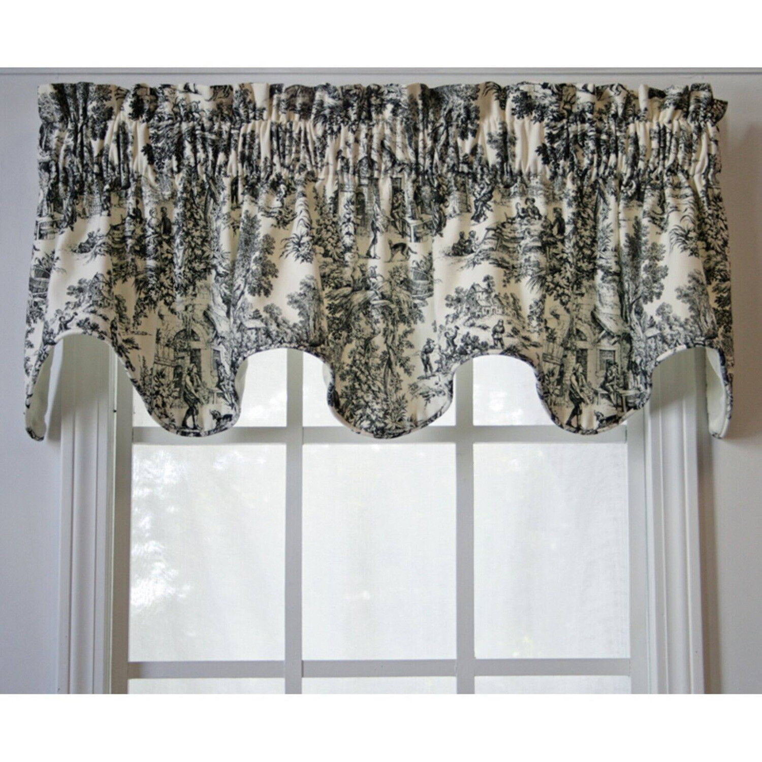 

Штора с подкладкой и ​​балдахином Ellis Curtain Victoria Park, черный