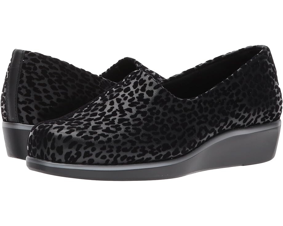 

Лоферы SAS Bliss Slip On Wedge, черный