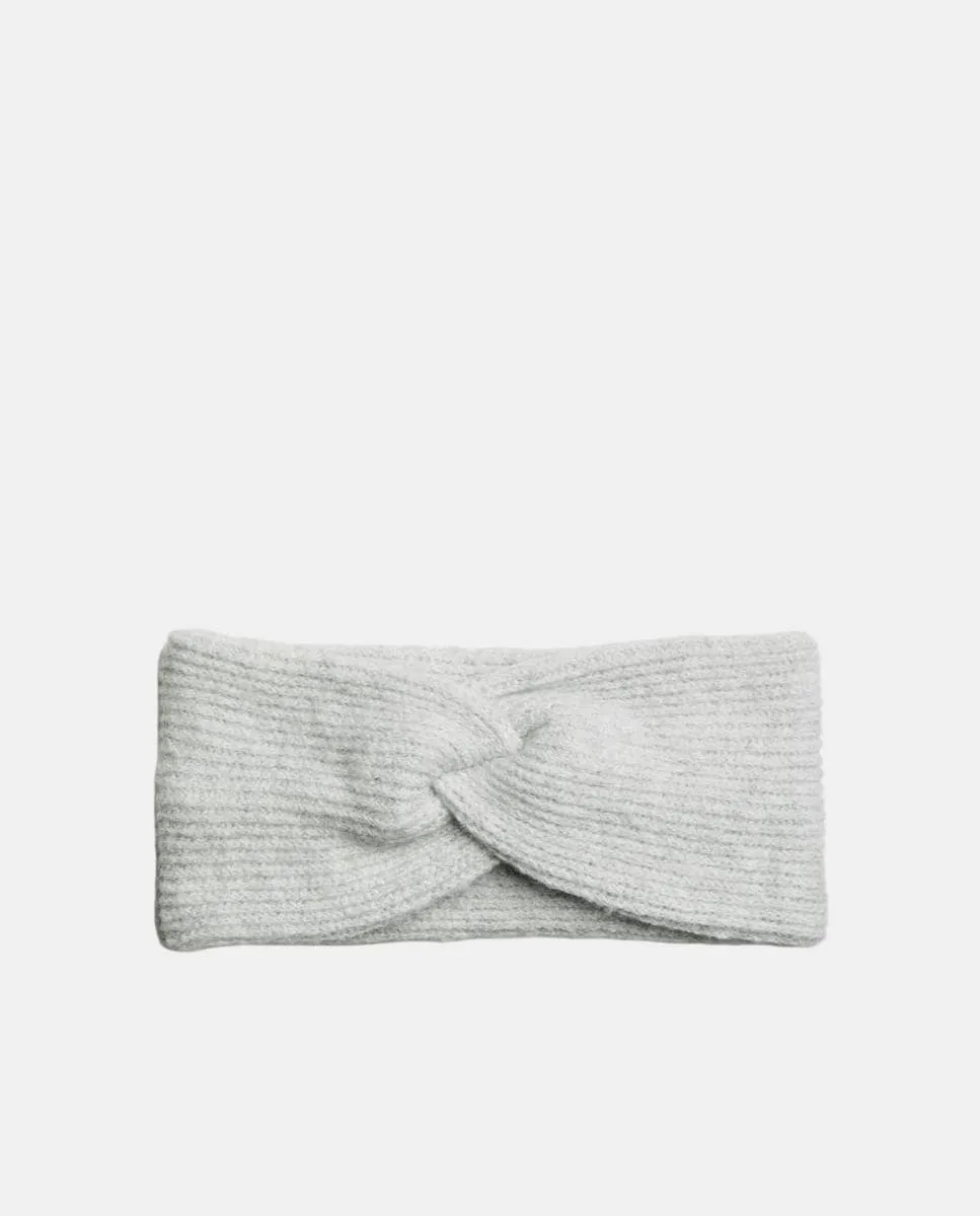 

Серая трикотажная повязка Pieces, серый