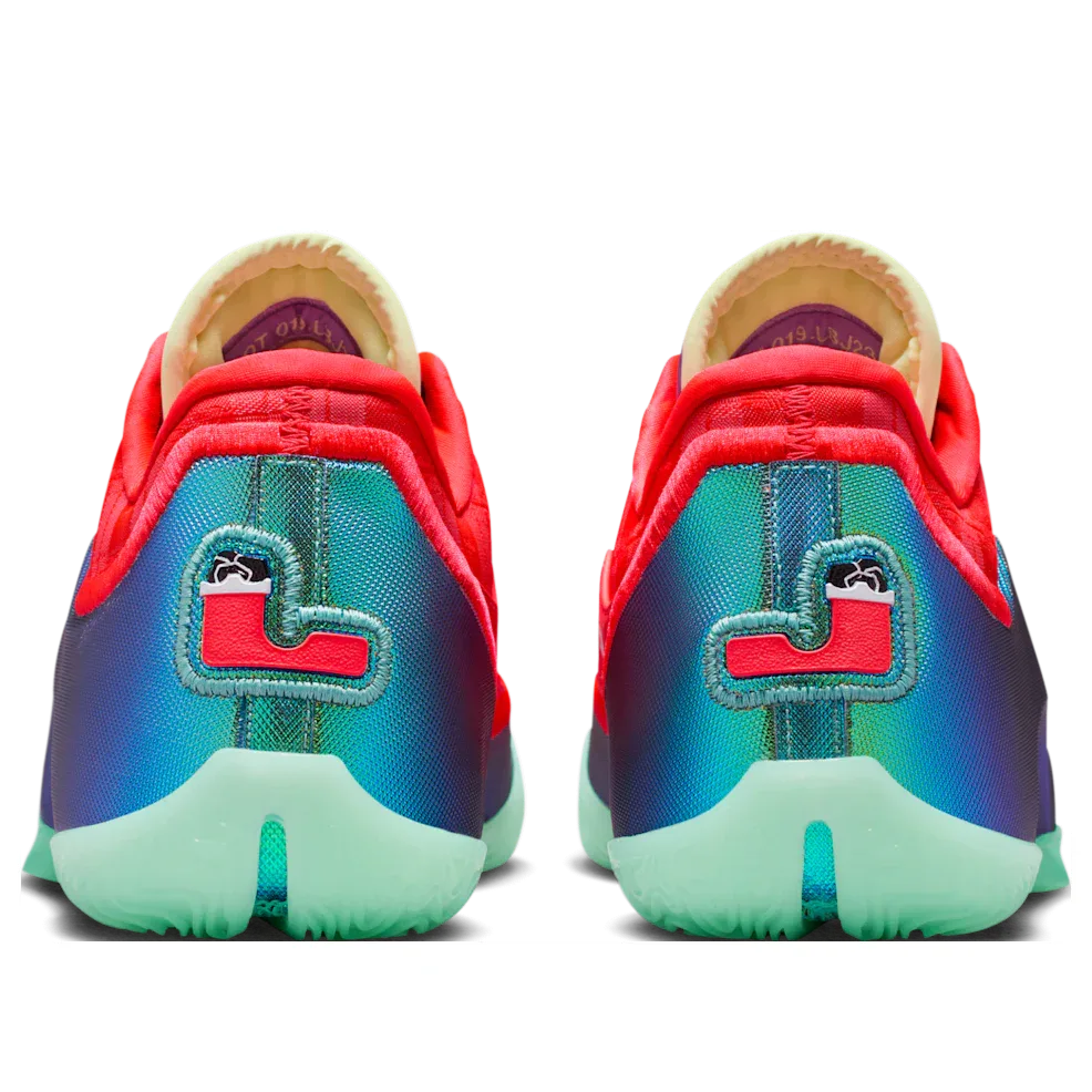 Кроссовки Nike LeBron 23 с прозрачной подошвой, идеальный подарок на Рождество, красный — фото 4