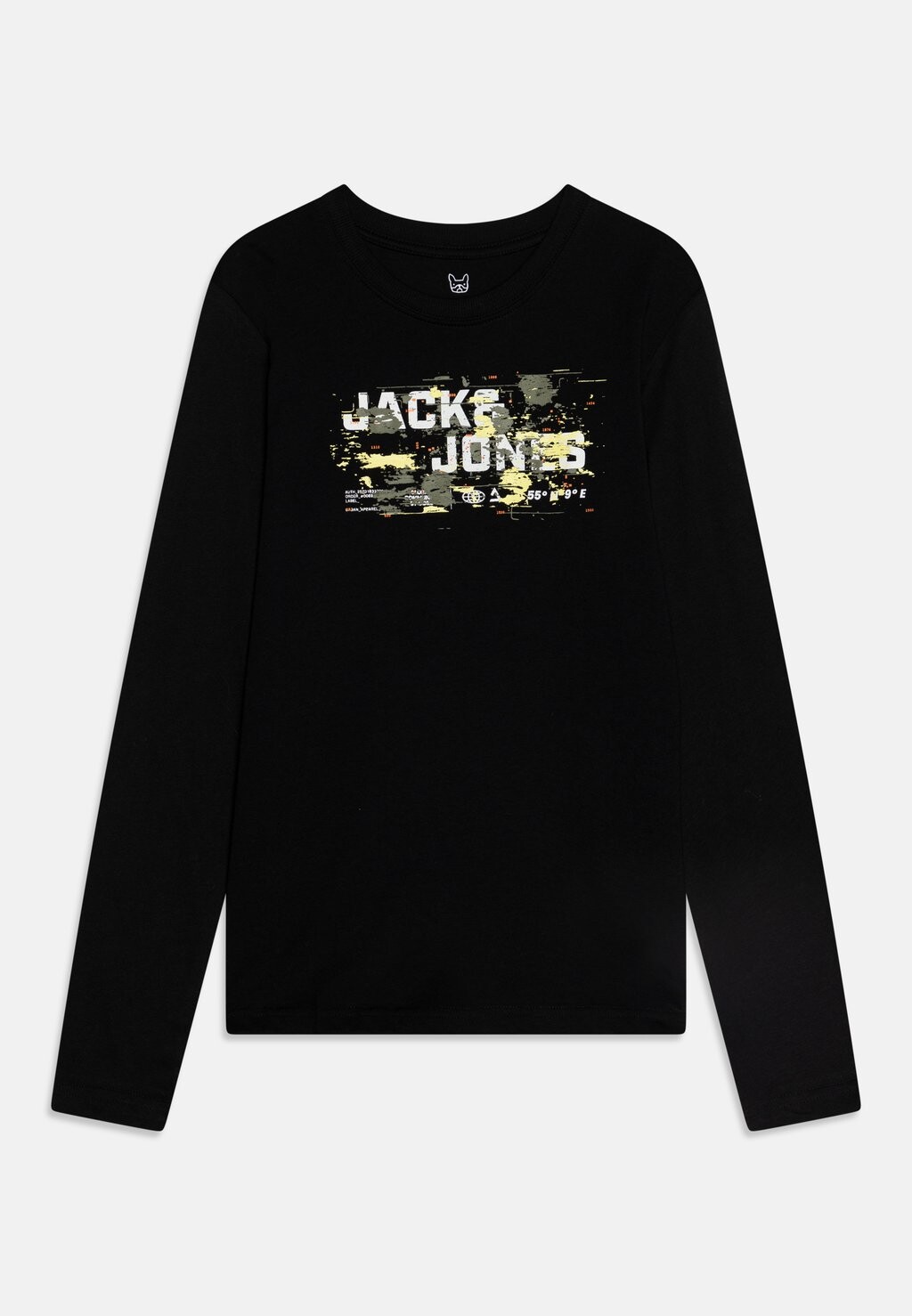

Рубашка с длинным рукавом JCOOUTDOOR LOGO CREW Jack & Jones, черный