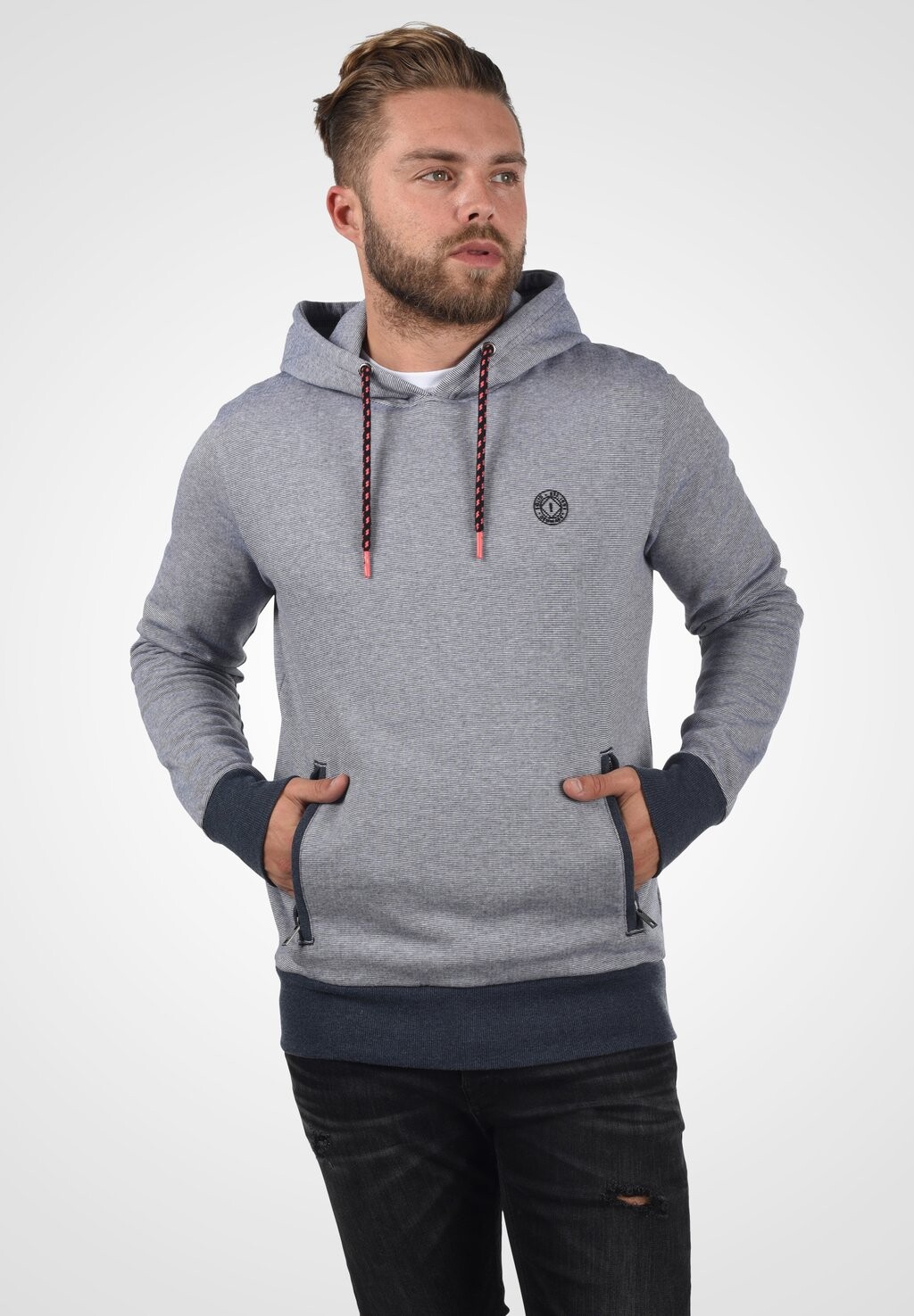 

Толстовка с капюшоном Sdraffa Solid, цвет insignia blue melange