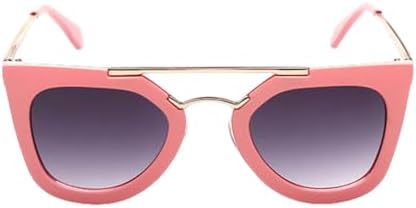 

Солнцезащитные очки «кошачий глаз» для женщин, винтажные, модные, с зеркальными линзами, с защитой от УФ-излучения UV400, женские солнцезащитные очки MTZJH, D123 Pink Gray