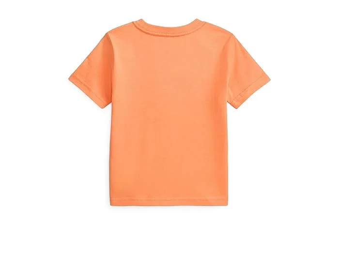 Футболка Polo Bear Cotton Jersey Polo Ralph Lauren Kids, Poppy — фото 2