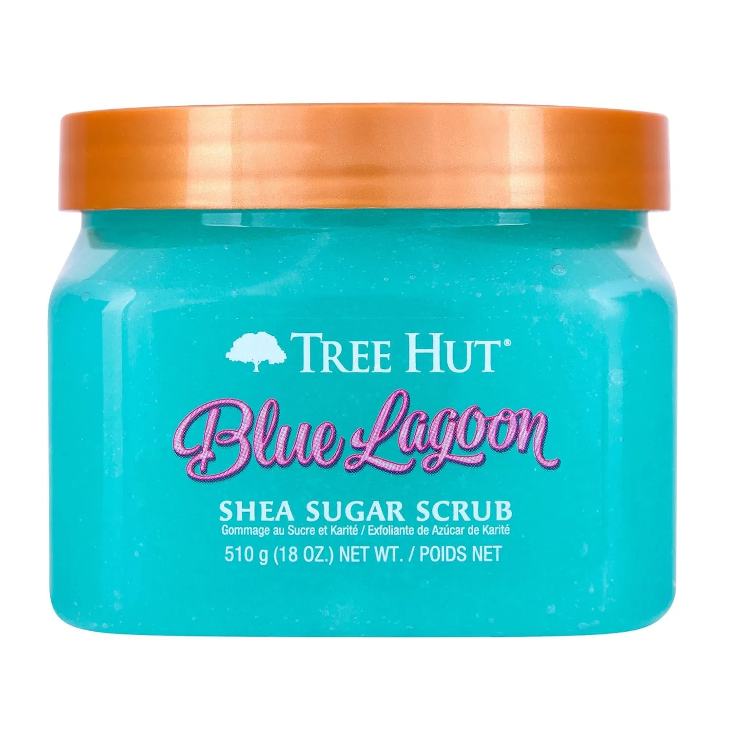 Сахарный скраб для тела «Blue Lagoon» от Tree Hut, 510.3 г Tree Hut