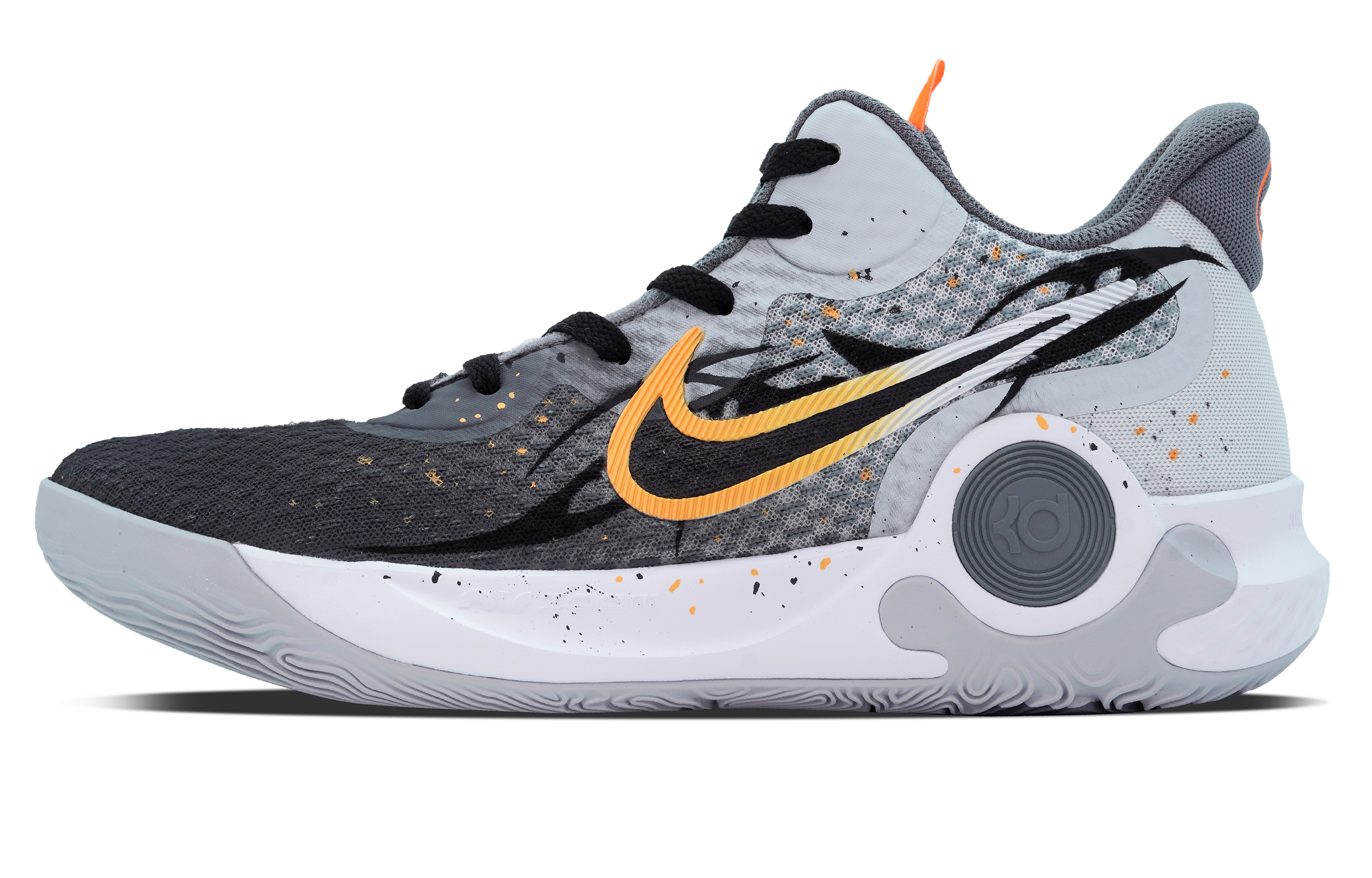 

Баскетбольные кроссовки KD Trey 5 IX Basketball Shoes Unisex Mid-Top Black/White/Gray/Yellow Nike