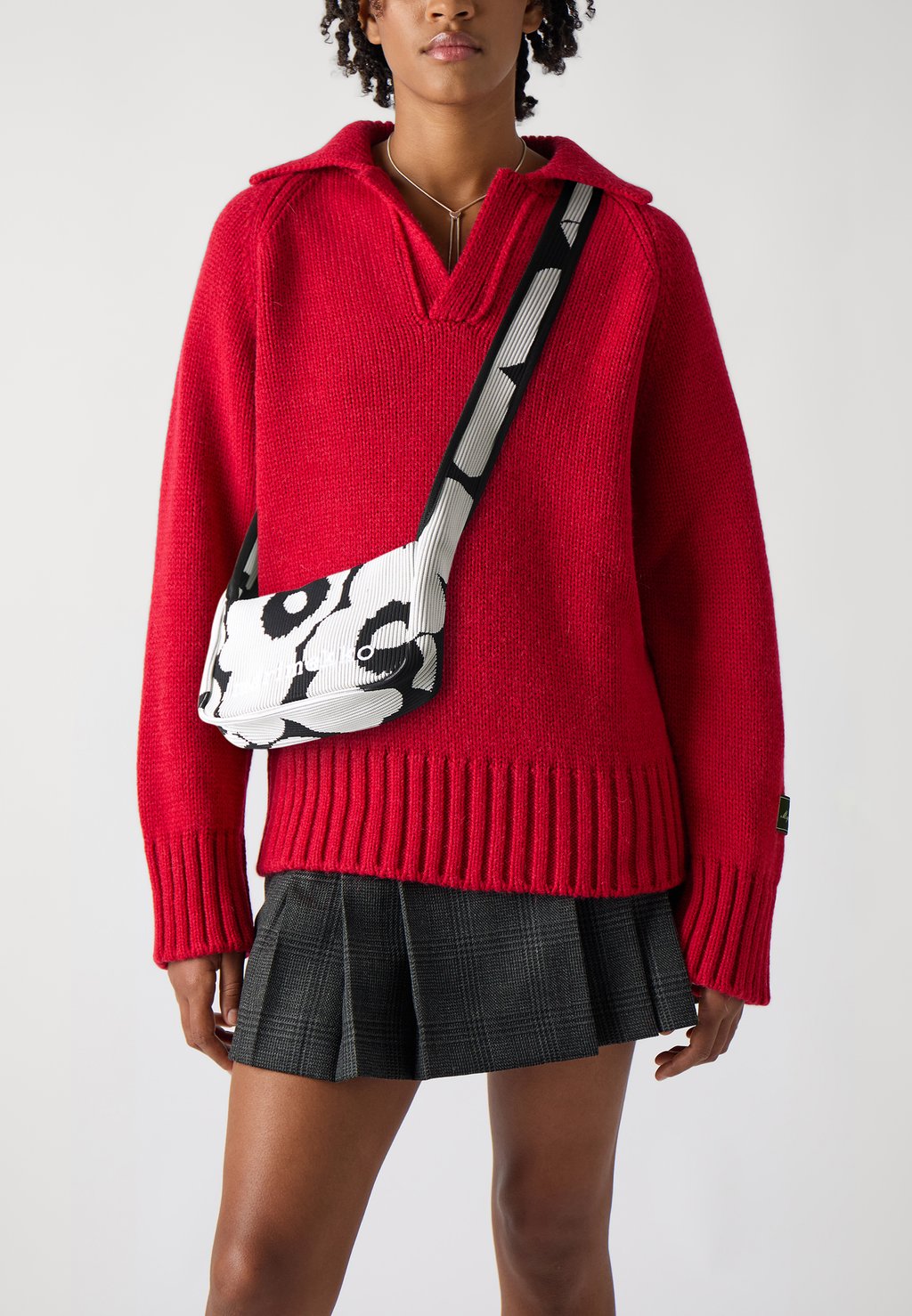 

Сумка через плечо MINI SHOULDERBAG UNIKKO - Across body bag Marimekko, черный