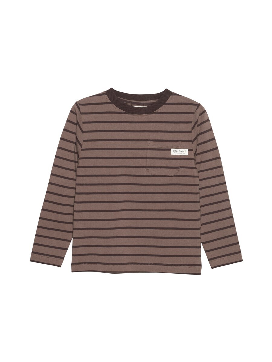 

Футболка EN FANT, цвет Chocolate/Light brown