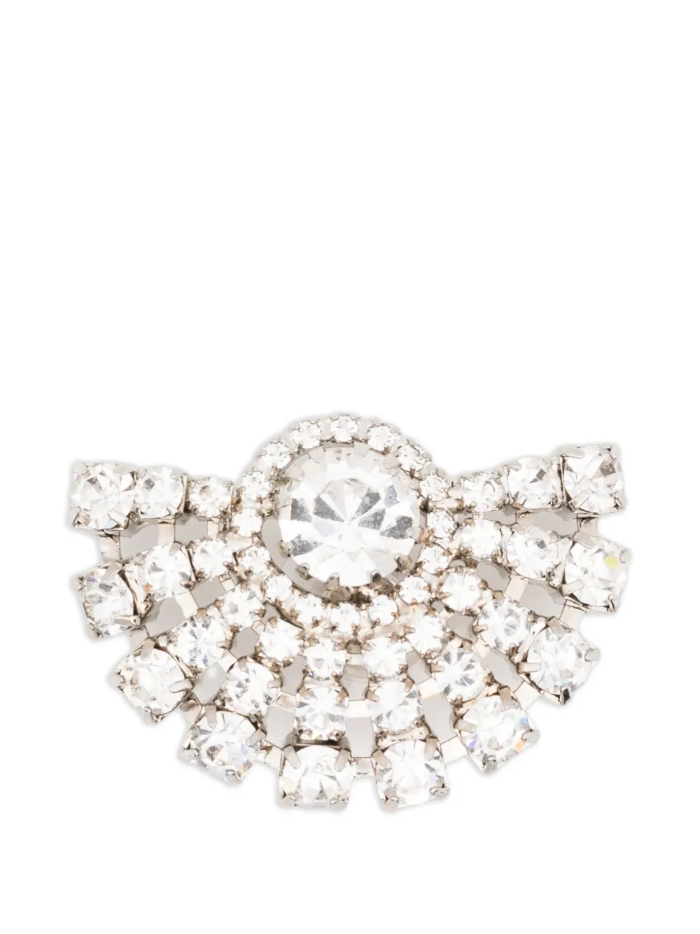 

Серьги, украшенные кристаллами Jennifer Behr, серебряный