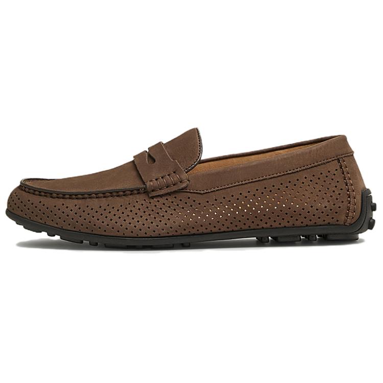 TATA Мужские лоферы кофе, хаки, серый — хаки, цвет Khaki — фото 4