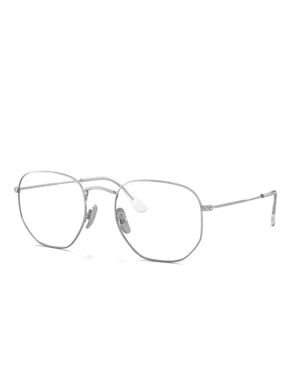 

Очки в геометрической оправе Ray-Ban, серебяный