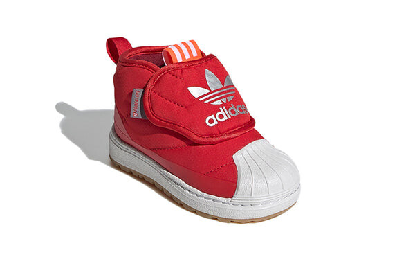 Зимние ботинки оригинальные суперзвезда 360 ботинки красные Adidas, красный — фото 3
