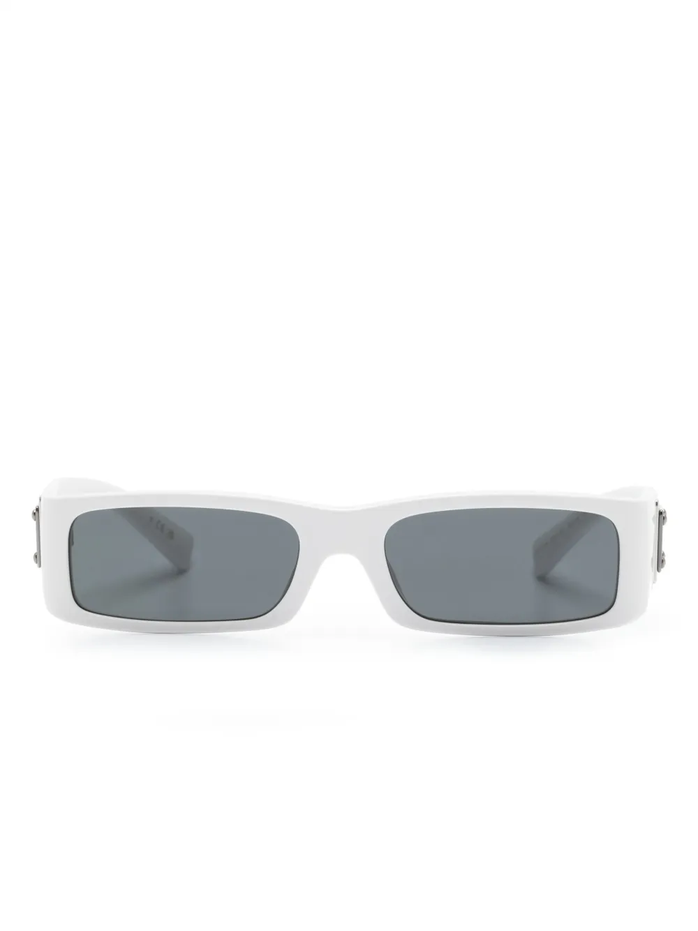 

Солнцезащитные очки в прямоугольной оправе с логотипом Dolce & Gabbana Eyewear, белый