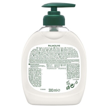 Жидкое мыло Naturals Milk & Olive Cream с дозатором, 300 мл, Palmolive — фото 3
