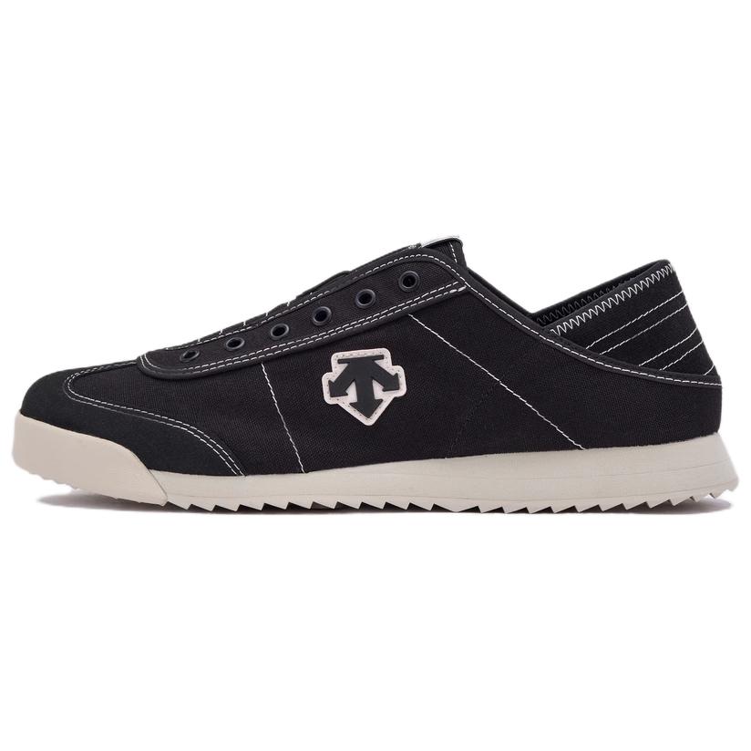 

DESCENTE Chron Slip Resistant, износостойкие, повседневные низкие туфли, мужские, черные
