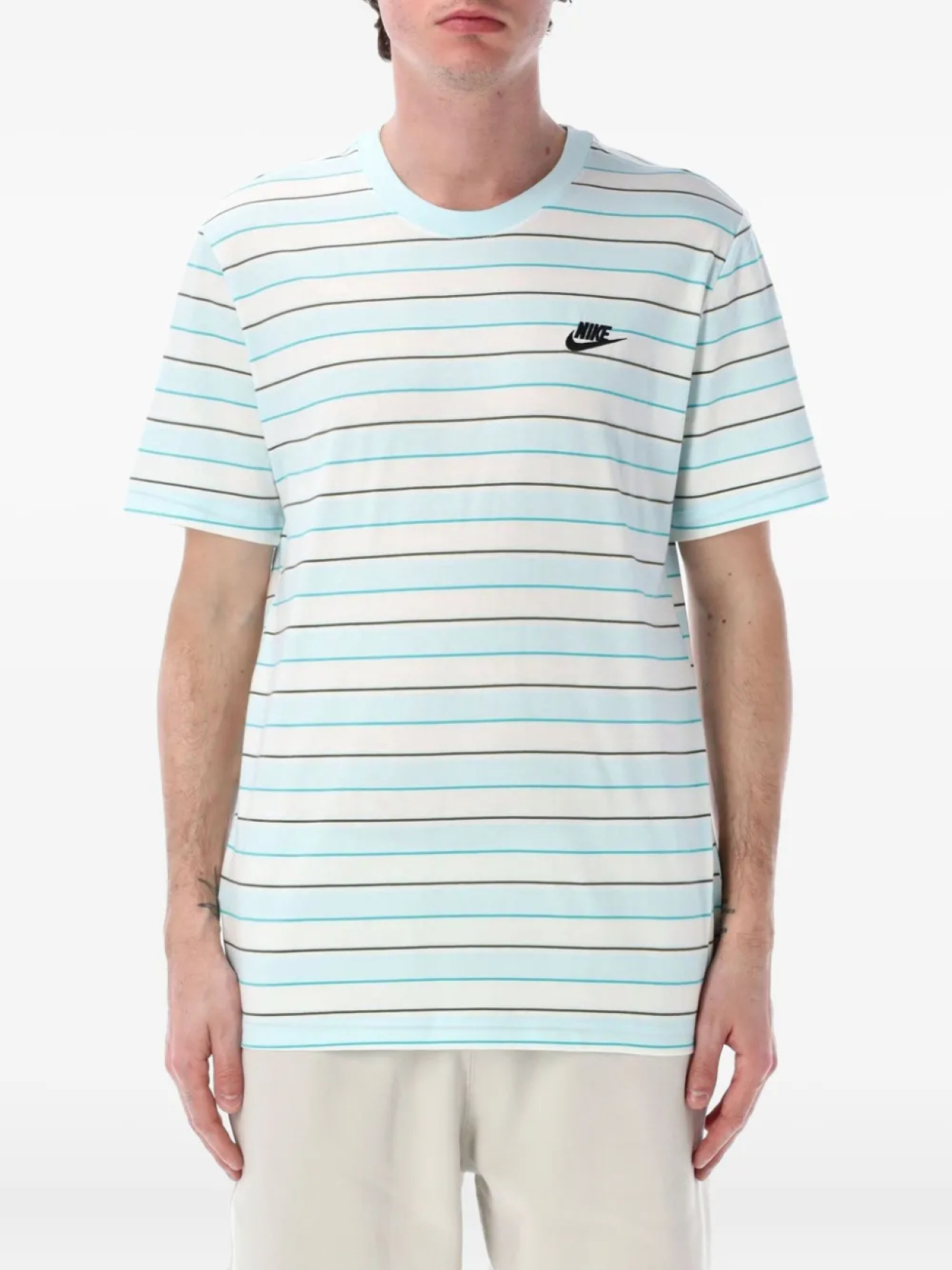 

Nike футболка в полоску, синий