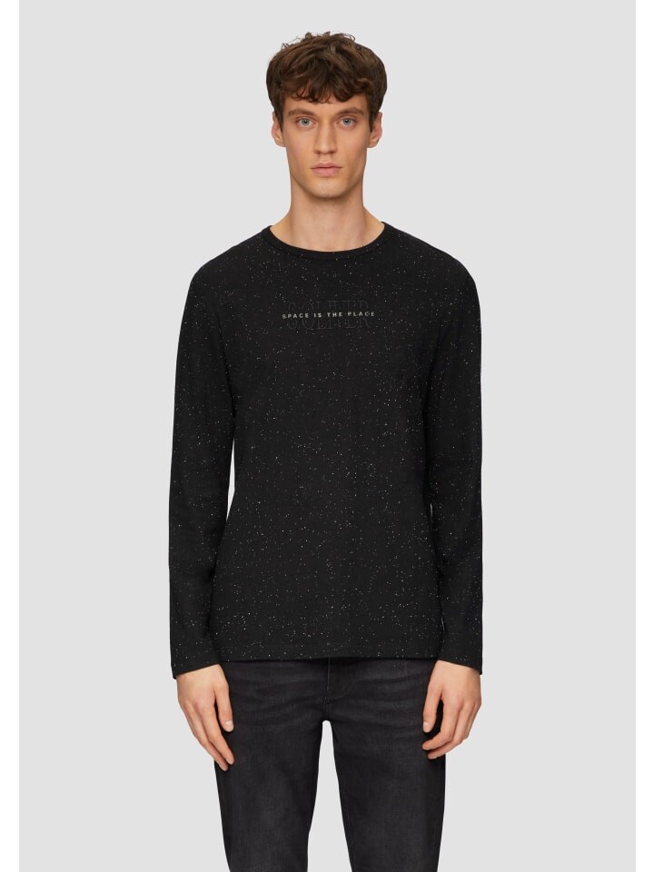 

Футболка s.Oliver T-Shirt langarm, черный