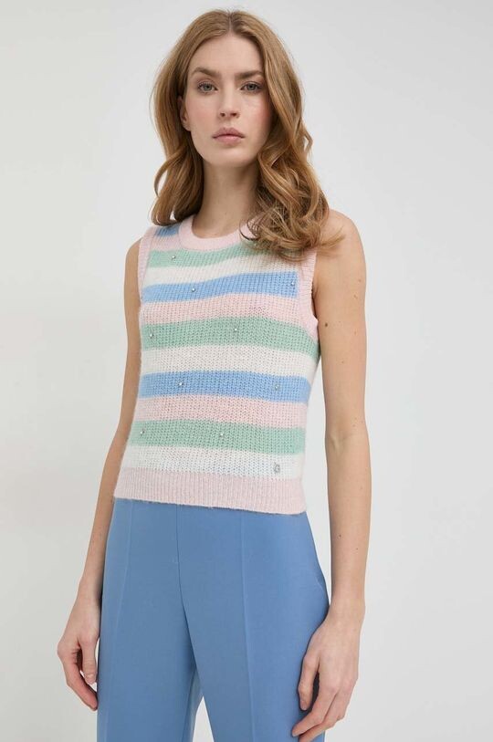 

Жилет из смесовой шерсти Guess, мультиколор