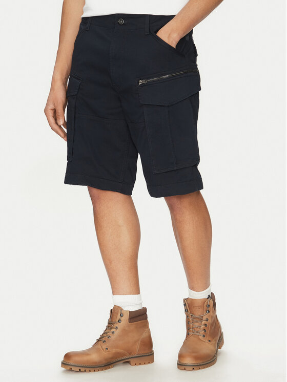 

Шорты свободного кроя из ткани Rovic Zip D08566-5126 990 G-Star Raw, синий
