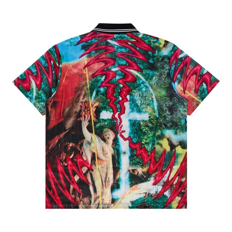 Джерси Supreme x Tadanori Yokoo Soccer Jersey Red, красный — фото 2
